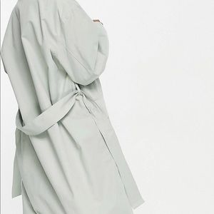 Oversized trench coat